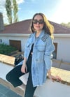 AÇIK MAVİ 6915 KOT CEKET 