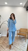 AÇIK MAVİ  7402 DENİM PANTOLON TAKIM 