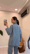 AÇIK MAVİ  7452 DENİM TAKIM