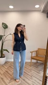 AÇIK MAVİ 9005 TAŞLI JEAN 
