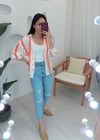 AÇIK MAVİ BEL LASTİKLİ KOT PANTOLON