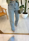 AÇIK MAVİ GENİŞ PAÇA JEAN