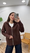 AÇIK MÜRDÜM 1023 KAPÜŞONLU TRİKO HIRKA 