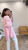 AÇIK PEMBE 27268 ÇİZGİLİ BASİC GÖMLEK 