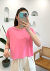 AÇIK PEMBE 3431 T KOL TSHİRT