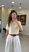 AÇIK SARI 6051 TAŞLI TİŞÖRT 