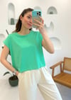 AÇIK YEŞİL 3431 T KOL TSHIRT