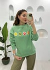 AÇIK YEŞİL MEYVELİ SWEAT 
