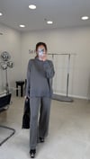 ANTRASİT 0062 YANI FERMUARLI TRİKO TAKIM 
