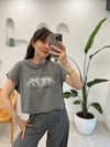 ANTRASİT 1042  KAPLANLI TİŞÖRT 