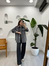 ANTRASİT 1137 PELUŞ CEKET