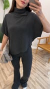 ANTRASİT 2239 ÖRME BLUZ 