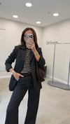 ANTRASİT 2600 YAKA DETAY BLAZER CEKET 