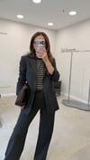 ANTRASİT 2600 YAKA DETAY BLAZER CEKET 