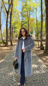 ANTRASİT 31134 OVERSİZE KABAN 