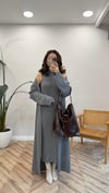 ANTRASİT 35 TRİKO ELBİSE HIRKA TAKIM