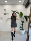 ANTRASİT 4253 TRİKO ELBİSE 