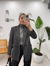 ANTRASİT 60757 BLAZER CEKET 