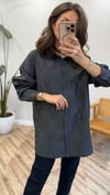ANTRASİT 6146 DİKİŞ DETAY GÖMLEK 