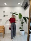 ANTRASİT 6579 ÇİZGİLİ PANTOLON