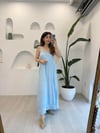 BEBE MAVİ 0009 ASKILI ELBİSE 