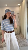BEBE MAVİ 1056 ÇİZGİLİ TRİKO 