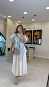 BEBE MAVİ 1077 NAKIŞLI DENİM YELEK 