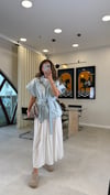 BEBE MAVİ 1077 NAKIŞLI DENİM YELEK 