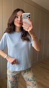 BEBE MAVİ 1128 BASIC TSHİRT 