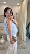 BEBE MAVİ 1927 GÜL TOKALI BLUZ 