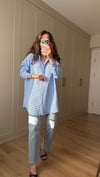 BEBE MAVİ 2490 DESENLİ GÖMLEK 