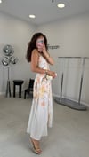 BEJ 021 ÇİÇEKLİ ELBİSE 