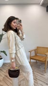 BEJ 0663 İŞLEMELİ  GÖMLEK 