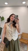 BEJ 1803 FULARLI YELEK BEJ S