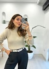 BEJ 3820 ÖRGÜ DETAY KAZAK 