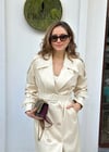 BEJ 4237 STREET LEATHER TRENÇ