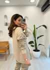 BEJ 4457 KOL SATEN SWEATSHİRT