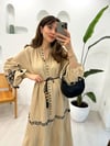 BEJ 4794 KETEN ELBİSE 