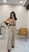 BEJ 5793 KEMERLİ PANTOLON 