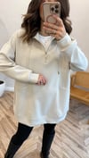 BEJ 5893 YÜKSEK YAKA SWEATSHİRT 
