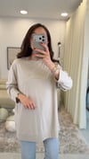 BEJ 7523 BASKILI SWEATSHİRT 