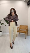 BEJ 8277 BİLEK DETAY PANTOLON 