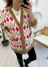 BEJ BAKLAVA DESEN HIRKA