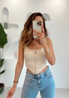 BEJ  KORSE TOP BUSTİYER 