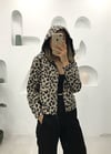 BEJ LEOPAR DESEN YAĞMURLUK