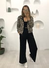 BEJ LEOPAR DESEN YAĞMURLUK