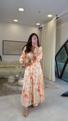 BEJ-ORANJ 2716 DESBELİ ELBİSE 