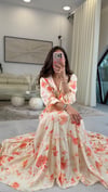 BEJ-ORANJ 2716 DESBELİ ELBİSE 
