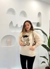 BEJ ORGANZE KOLLU SWEAT BEJ STD