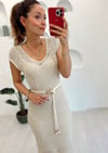 BEJ ÖRME ELBİSE